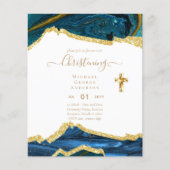 HAUSHALTSPRÜFUNG Einladung Taufe Bautizo Bautismo (Vorderseite)