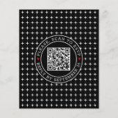 HAUSHALTSQR-Code Wir machen Schwarze Hochzeit Einl (Rückseite)