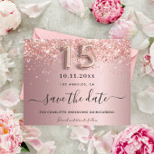 Haushaltsquinceanera-Rosa Save the Date