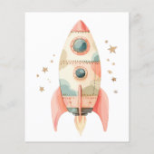 Haushaltsraum und Kindergeburtstag des Astronauten (Rückseite)