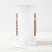 Haushaltsregeln Mattierte Tasse (Mittel)