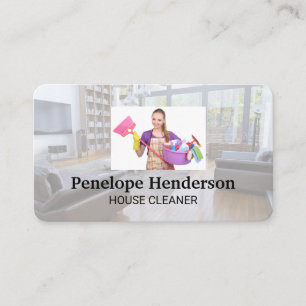 Haushaltsreinigung Home Care Visitenkarte