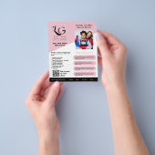 ⭐️ HAUSHALTSreinigungsdienste DIY-Vorlage blau pin Flyer (Gruppe)