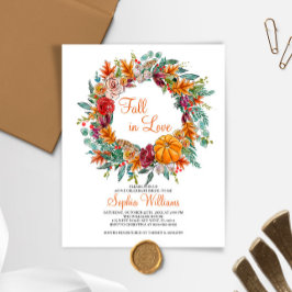 Haushaltsrückgang bei der Liebe Bridal Dusche Einl