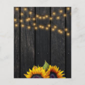 Haushaltsrückgang bei Sonnenblumenöl in der Liebe Flyer (Hinten)