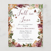 Haushaltsrückgang im Liebe Herbst Brautparty (Vorderseite)