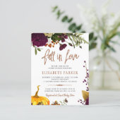 Haushaltsrückgang Liebe Herbstdusche (Stehend Vorderseite)