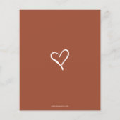 Haushaltsruste Geschlecht neutrale Babydusche Einl (Rückseite)