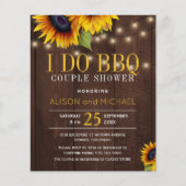 Haushaltsrustikale Sonnenblumen Ich tue Grillen Du (Vorderseite)