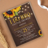 Haushaltsrustikale Sonnenblumen Ich tue Grillen Du