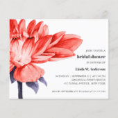 HAUSHALTSSCHick blühende Blume Orangefarbenes Brau (Vorderseite)