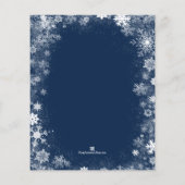 Haushaltsschneeflocken auf Einladung der Marine Flyer (Hinten)