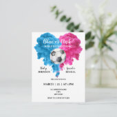 Haushaltsskalendarstellung Einladungspostkarte (Stehend Vorderseite)