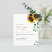 Haushaltssonnenblumen Eukalyptus-Brautparty (Stehend Vorderseite)