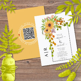 HAUSHALTSSonnenblumen - QR-Hochzeit im Herbst