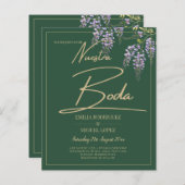 HAUSHALTSSPANIEN All-in1 WISTERIA Gold Green BODA (Vorne/Hinten)