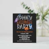 Haushaltsspöttisches Halloween-Party Schwarze Einl (Stehend Vorderseite)