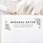 Haushaltssukkulente Eukalyptus-Blätter Rücksendead (Insitu)