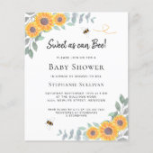 Haushaltssüß wie kann Babydusche Einladung (Vorderseite)