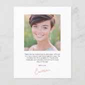 HAUSHALTSTrendgeschriebener Abschluss Vielen Dank (Rückseite)