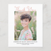 HAUSHALTSTrendgeschriebener Abschluss Vielen Dank (Vorderseite)