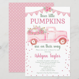 Haushaltstriplets Pink Little Pumpkin by Mail Dusc