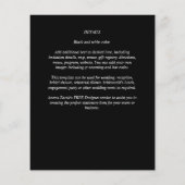 HAUSHALTSTypografie-Hochzeiten Flyer (Hinten)