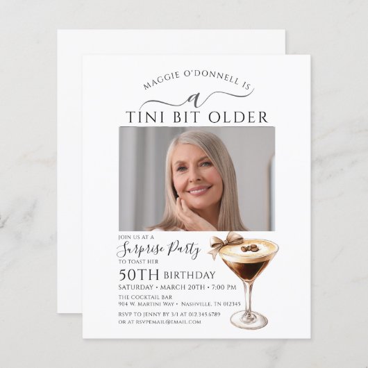 HAUSHALTSÜBERRASCHENDES PARTY Tini Bit Älterer Mar (Vorne/Hinten)