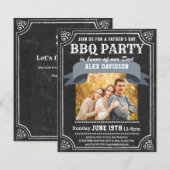 HAUSHALTSVatertag Foto GRILLEN einladen (Vorne/Hinten)