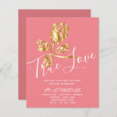 HAUSHALTSVERKEHR Hochzeitsstimmung Love Rose (Vorne/Hinten)