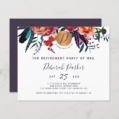 Haushaltsvollzugselegante Party Einladung (Vorne/Hinten)