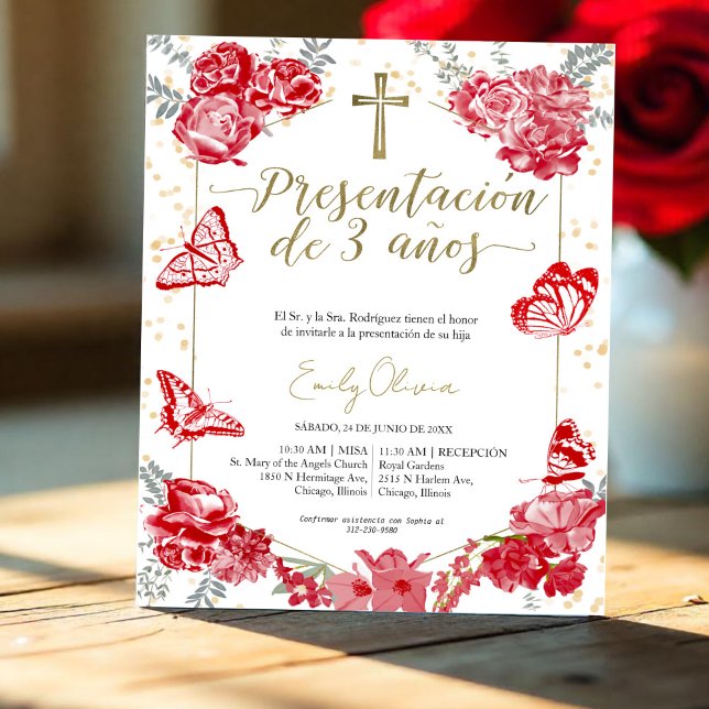 Haushaltsvorentwurf 3 años Spanien Einladung (Von Creator hochgeladen)