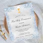 Haushaltsvorentwurf erste Kommune - Blaue Einladun