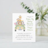 Haushaltsvorschub durch Tiersafari Babydusche (Stehend Vorderseite)