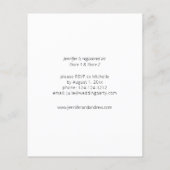 Haushaltswarmes Rosa und blaues Brautparty 2 (Rückseite)