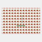 Haushaltswärmung Geschenkpapier Set (Vorderseite)