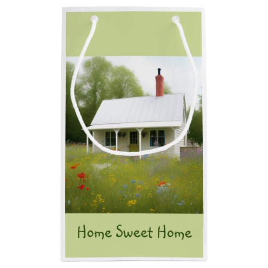 Haushaltswärmung Kleine Geschenktüte (Rückseite)