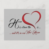 Haushaltswärmung Postkarte (Vorderseite)