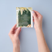 HAUSHALTSWheat Pampas Grass Wedding Flyer (Gruppe)