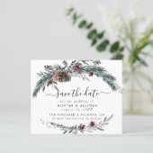 Haushaltswinterkiefer Save the Date (Stehend Vorderseite)