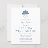 Haushaltswolken und Regentropfen in Blue Baby Show (Vorderseite)