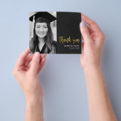 HAUSHALTSZEICHEN Modernes Foto Vielen Dank Flyer (Gruppe)