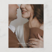 HAUSHALTSZEICHEN Skriptfotocollage Hochzeit (Rückseite)