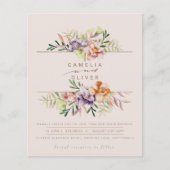 HAUSHALTSZEITBLUTENDE EINLADUNG QR-Code UAWG F Flyer (Vorne)