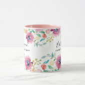 HAUSHALTSZENTRUM Brautparty Gaben Rosa Blumenstrau Tasse (Zentrum)