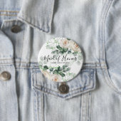 HAUSHALTSZENTRUM Brautparty gibt White ROSES Button (Beispiel)