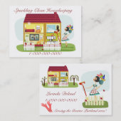 Haushaltungs-Geschäft Visitenkarte (Vorne/Hinten)