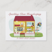 Haushaltungs-Geschäft Visitenkarte (Vorderseite)