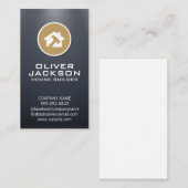 Haushammerlogo Visitenkarte (Vorne/Hinten)