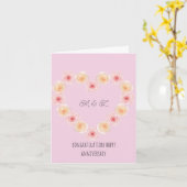 Hauskarte Karte (Gelbe Blume)